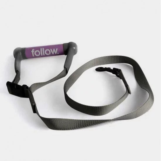 Follow Wake Dog Lead | Grey/Purple