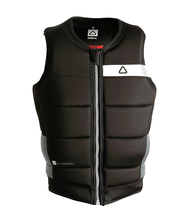 Follow Wake Signal Plus Men's Life Vest - Blackout