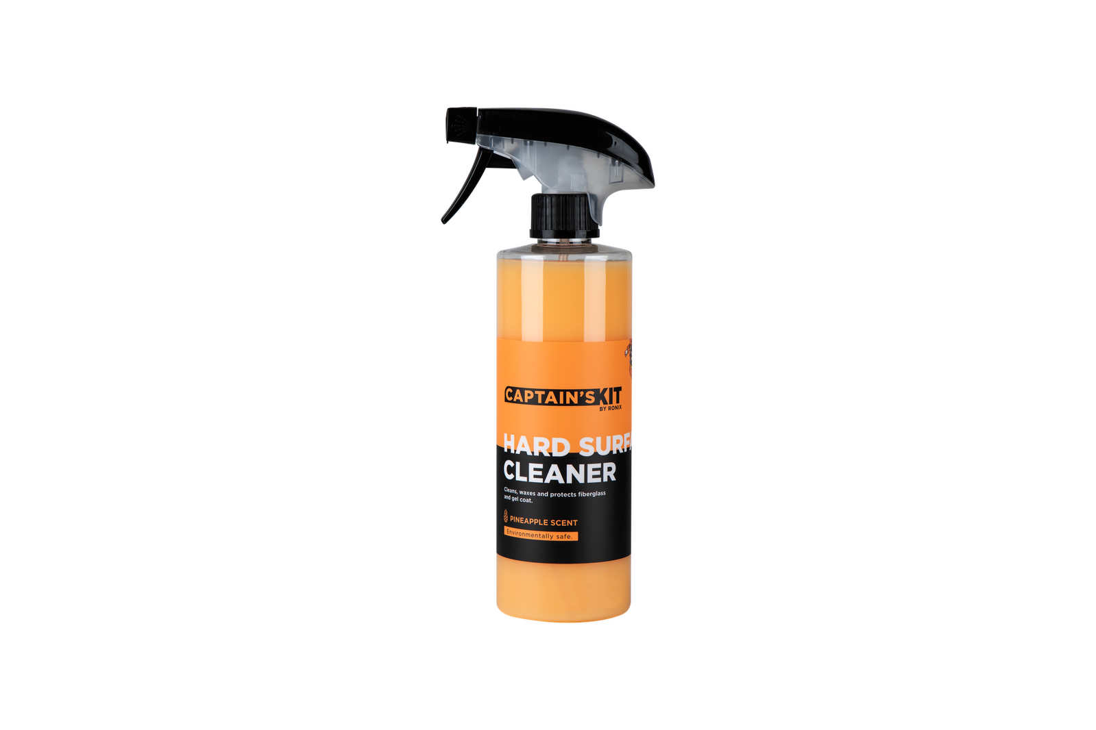 captain's kit 2023 hard surface cleaner (pineapple) 16oz