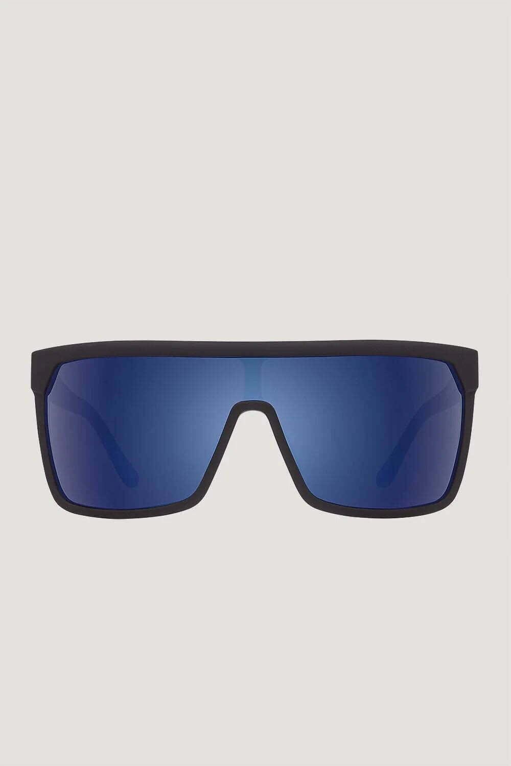 flynn | soft matte black | dark blue spectra mirror