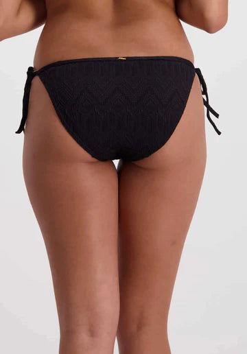 Piha Gelato String Bikini Pant | Black