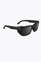 Spy Optic Helm Tech Matte Black. Constructed from Grilamid®, a lightweight frame material ideal for everyday wear due to its strength and flexibility