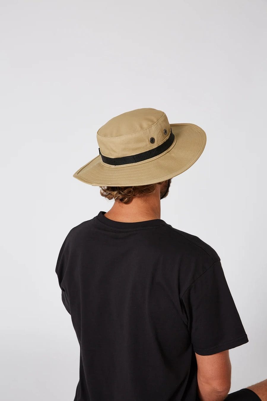 jet lite wide brim hat khaki