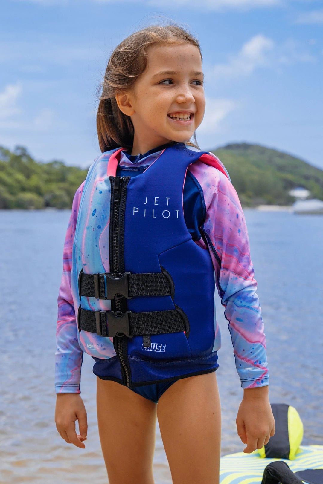 cause girls fe youth eco life vest fairy floss