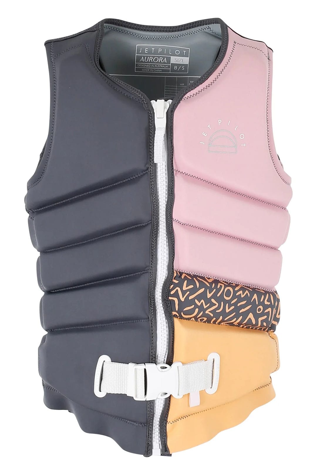 zahara x1 fe ladies neo life vest zahara kell edition charcoal