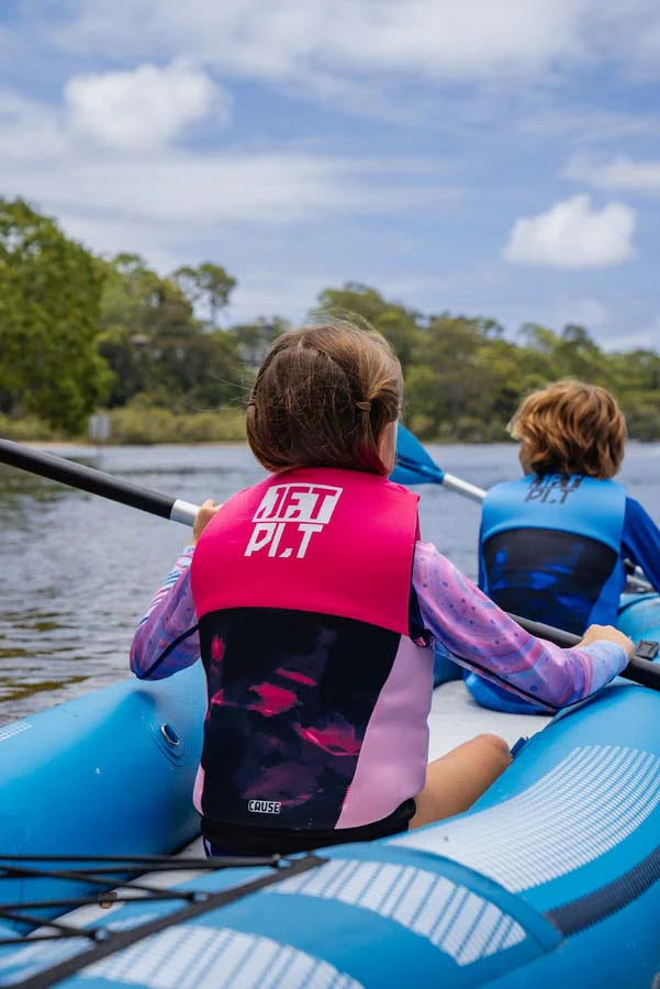 the cause kids life jacket pink