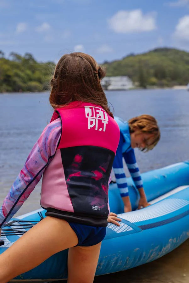 the cause kids life jacket pink