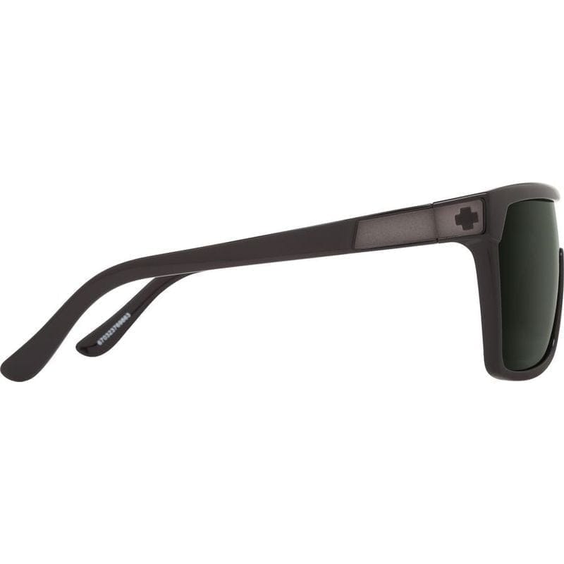 flynn sunglass back matte black w/ happy grey green