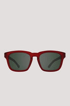 saxony sunglass matte sienna red