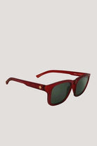 saxony sunglass matte sienna red