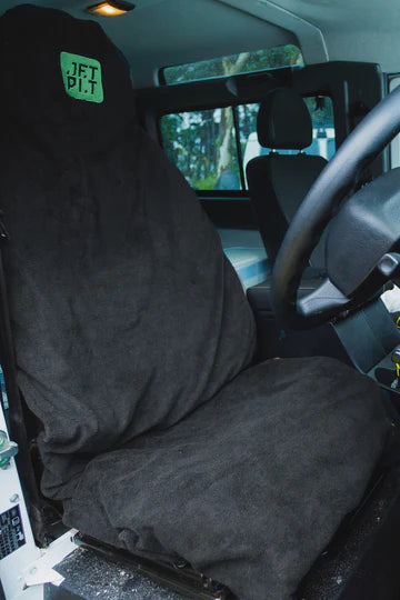 seat cover towel black