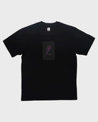 f for follow tee black