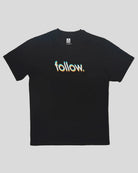 glitch tee black