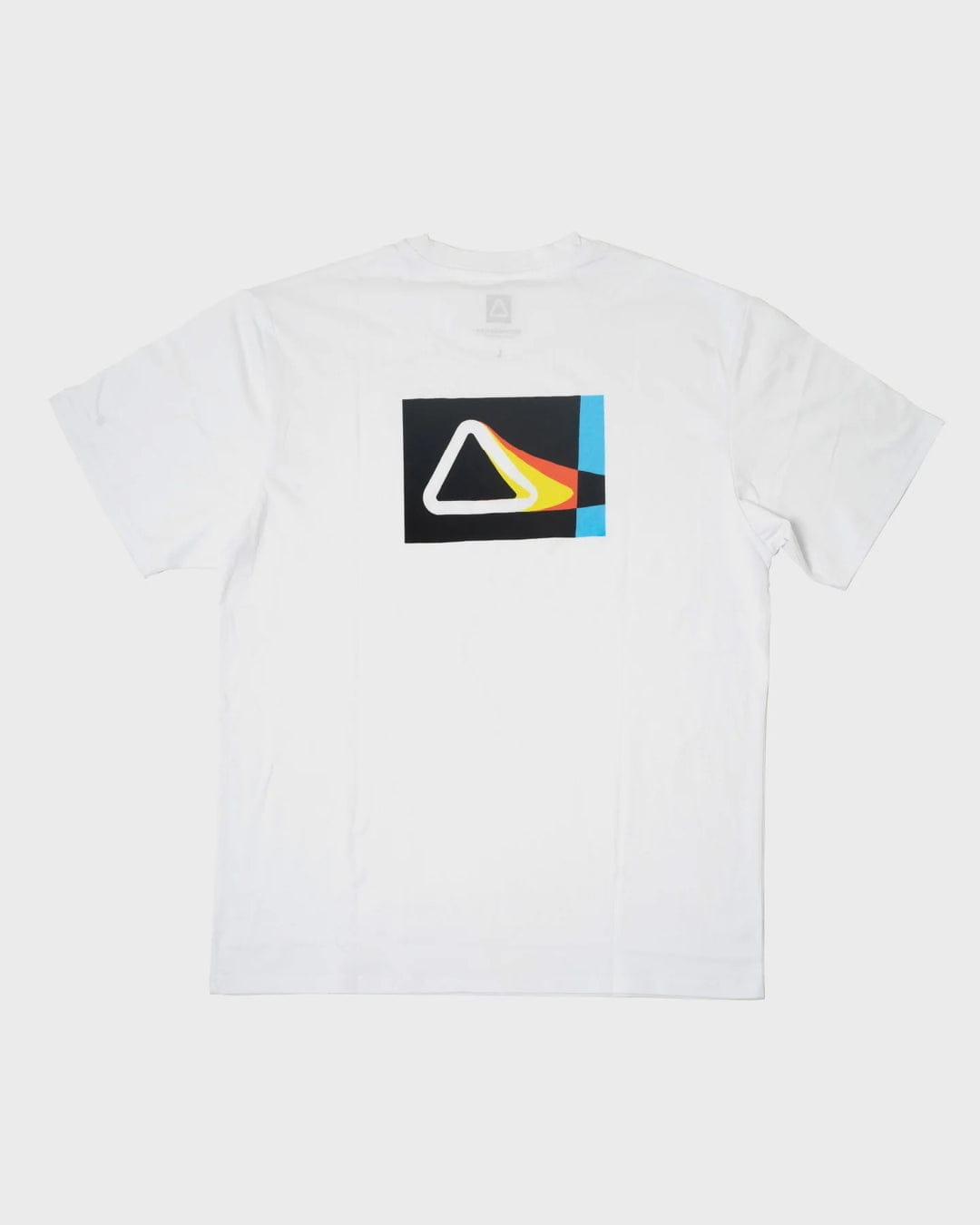 glitch tee white