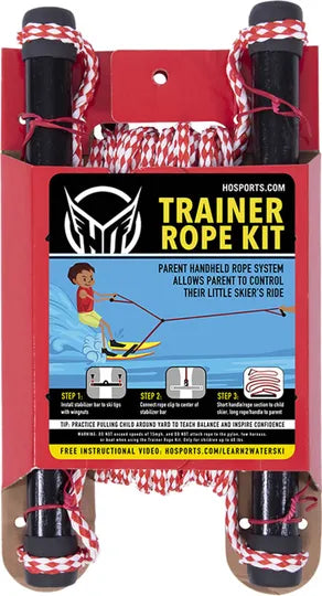 hot shot trainers waterski with bar/rope