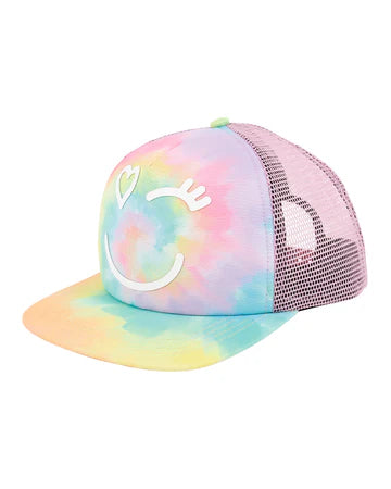 tie dye trucker cap tie dye