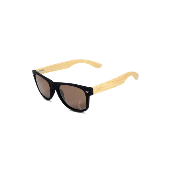 50/50s sunglasses black with brown lens