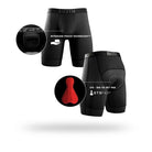 North Shore Chamois Boxer Brief - MTB Black-Black