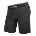 North Shore Chamois Boxer Brief - MTB Black-Black. featuring BN3TH's Sea-to-Sky pad and a 9.5" inseam